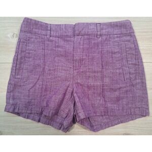 New Haven Supply Chino Shorts Purple Cotton Slub Size 2 Style 73391